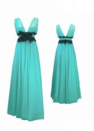 Abito Lungo in Tulle