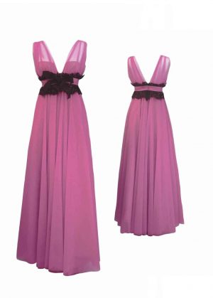 Abito Lungo in Tulle