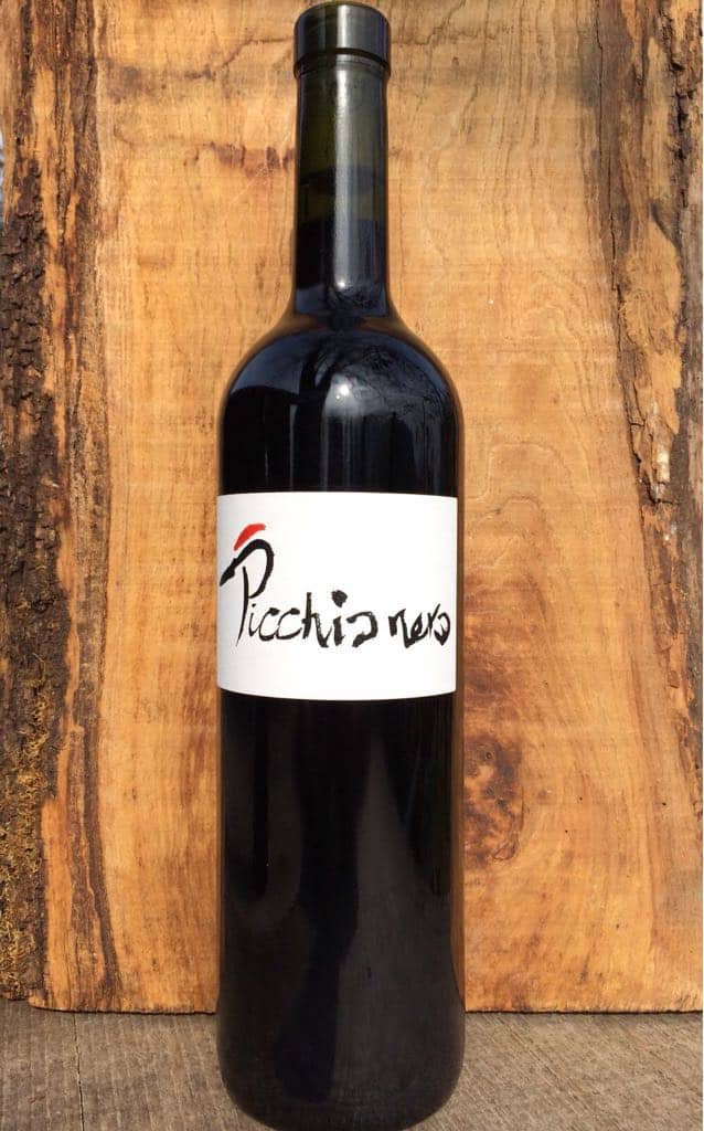 Vino Rosso Merlot "Picchio nero"