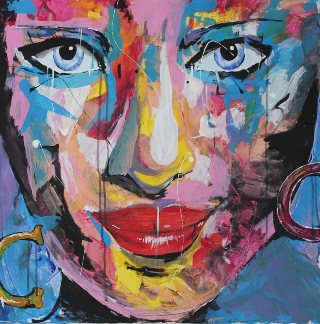 Quadro d'Arte contemporanea C come Caos