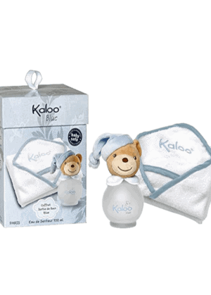 cofanetto da bagno con profumo e accappatoio per bambini