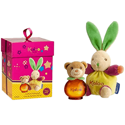 Set con profumo naturale e peluche