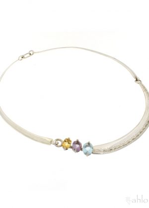 Girocollo Itran - Citrino, Ametista, Acquamarina