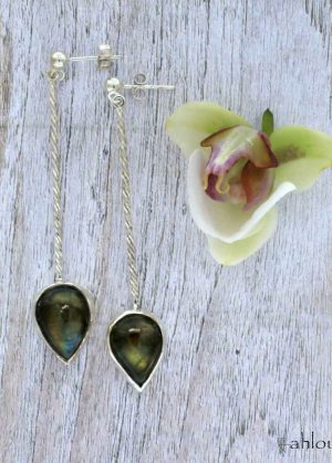 Orecchini - Labradorite