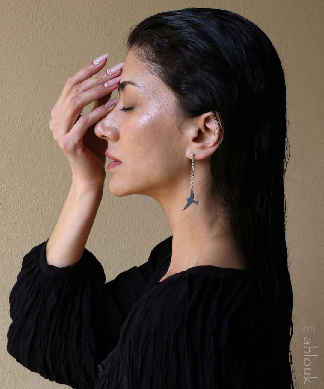 Orecchini Pensiero - immagine 4