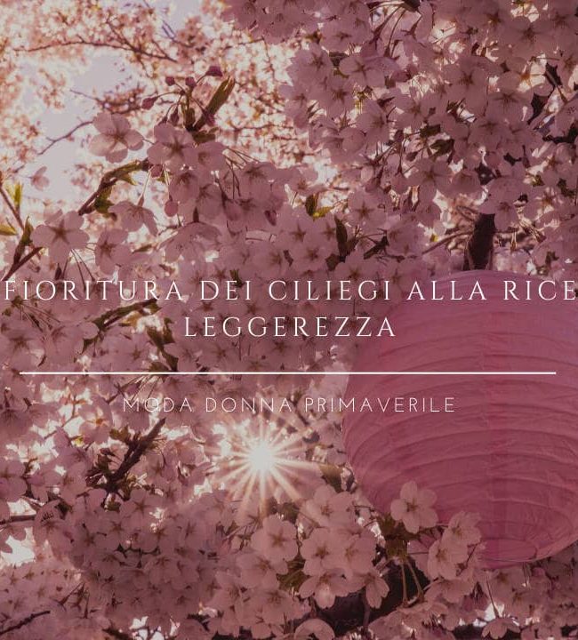 moda donna primaverile